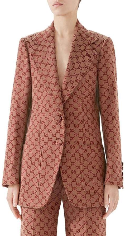 gucci lion blazer|gucci blazer for women.